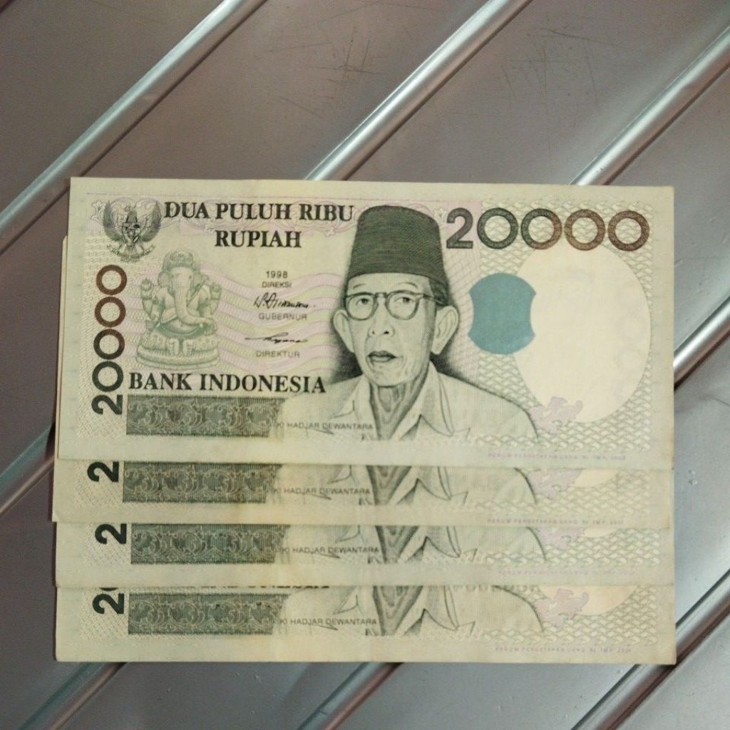 Jual 20 ribu Kihajar Dewantara gres mulus UNC asli | Shopee Indonesia
