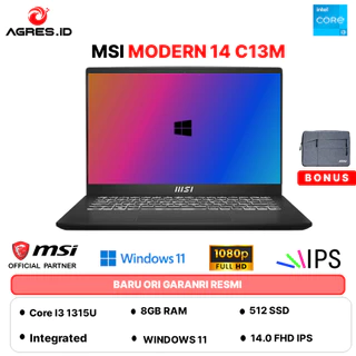 i7Win11P SSD1TB MSI Modern-14-C11M-008JP Jual MSI Modern 14