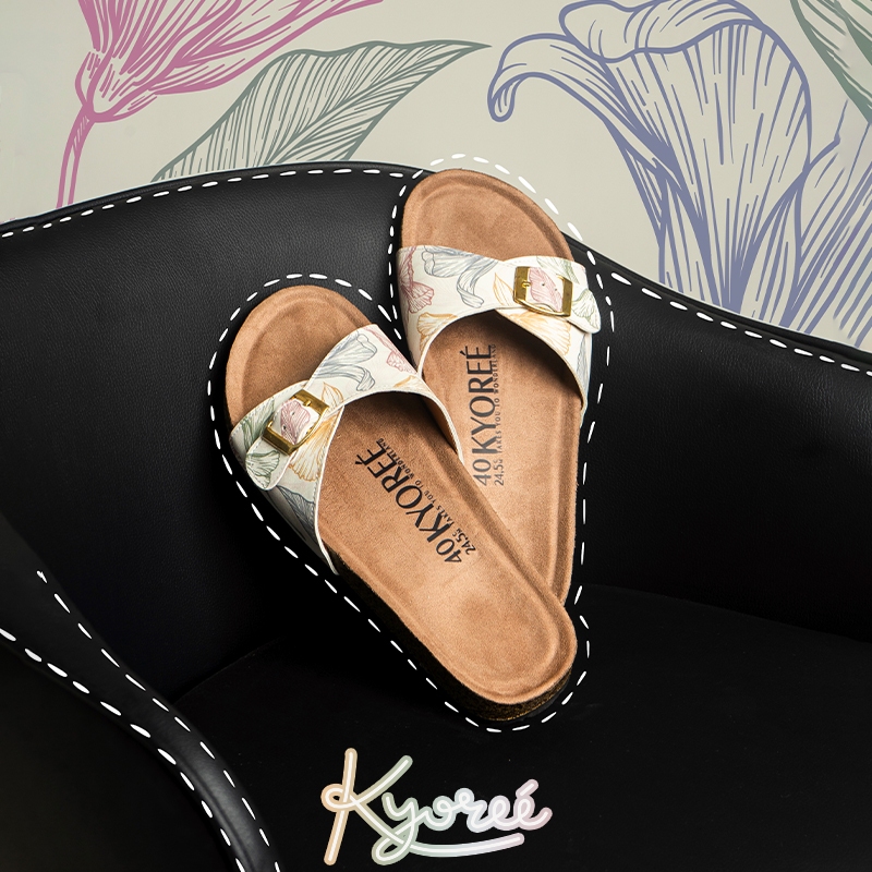 Kyoree Coryn Sandal Wanita Birken Printing