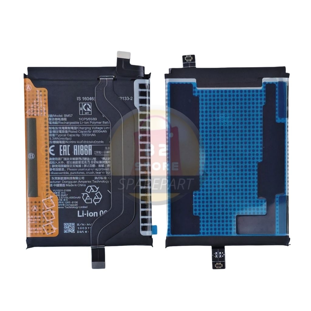 Jual BATERAI BM57 FOR XIAOMI POCO X3 GT / REDMI NOTE 10 PRO 5G BATTERY ...