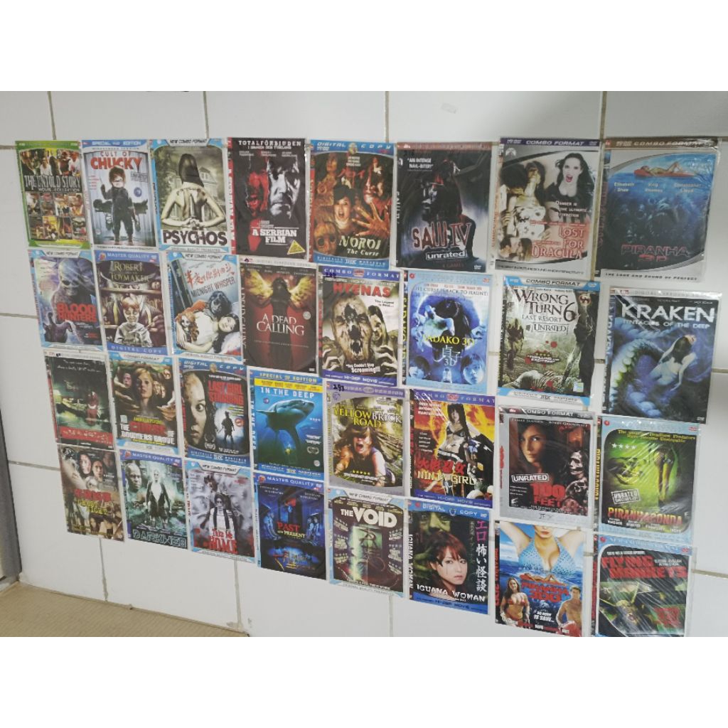 Jual KASET DVD lagi promo jual murah, per 5 pcs harga 10.000 | Shopee ...