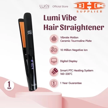 Catokan Rambut Profesional Lumi Vibe – Hair Straightener Ceramic Tourmaline Ion Negatif Digital