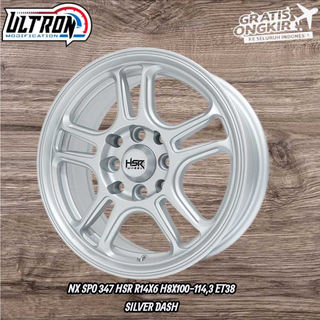 Jual VELG RACING R14 HSR NX SPO PELEK RING 14 MOBIL AVANZA XENIA SIGRA ...