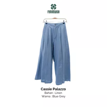 Femmewear Cassie Palazzo Culottes I Kulot Linen Casual