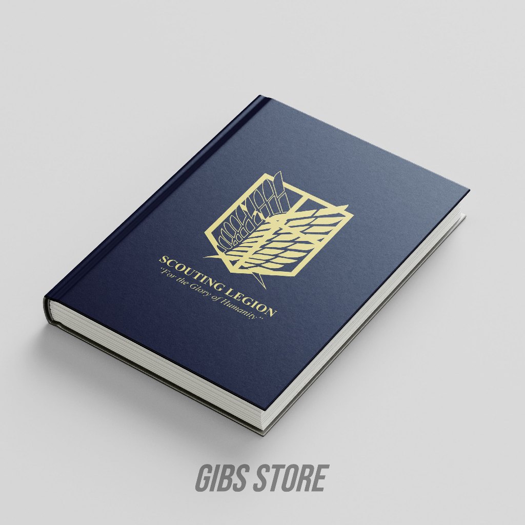 Jual NOTEBOOK HARDCOVER AOT SCOUTING LEGION | Shopee Indonesia