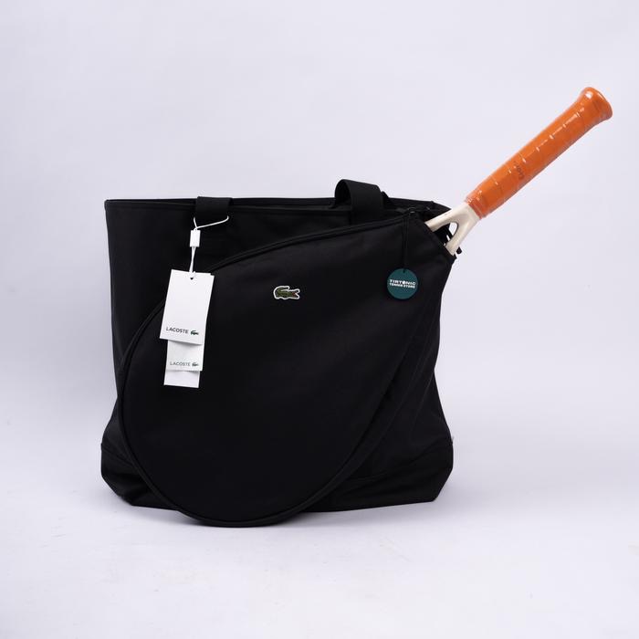 Jual Tas Tenis Lacoste Neocroc Tote Bag Tennis Black BNWT ORIGINAL ...