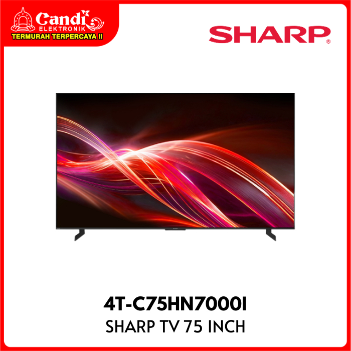Jual SHARP 4K QLED AQUOS Google TV 75 Inch 4T-C75HN7000I | Shopee Indonesia