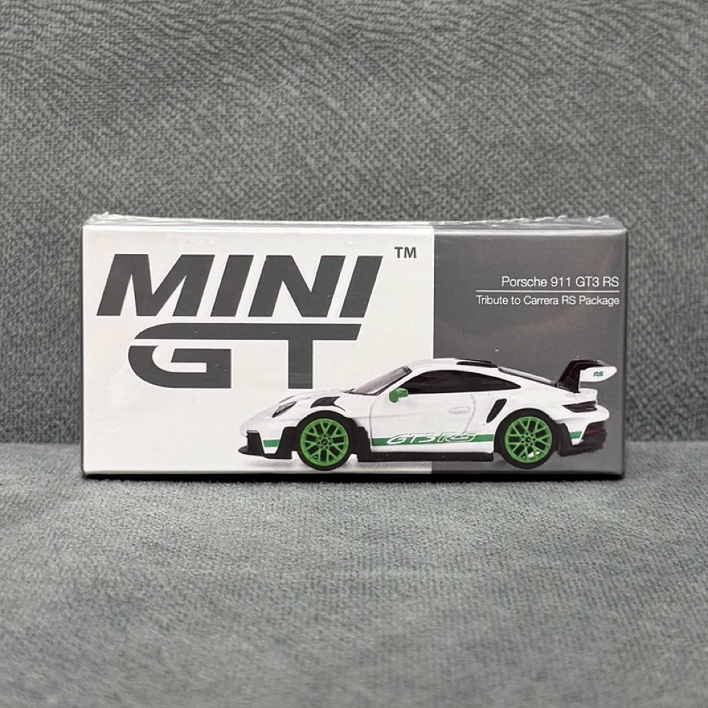 Jual mini gt porsche 911 gt3 rs white green | Shopee Indonesia
