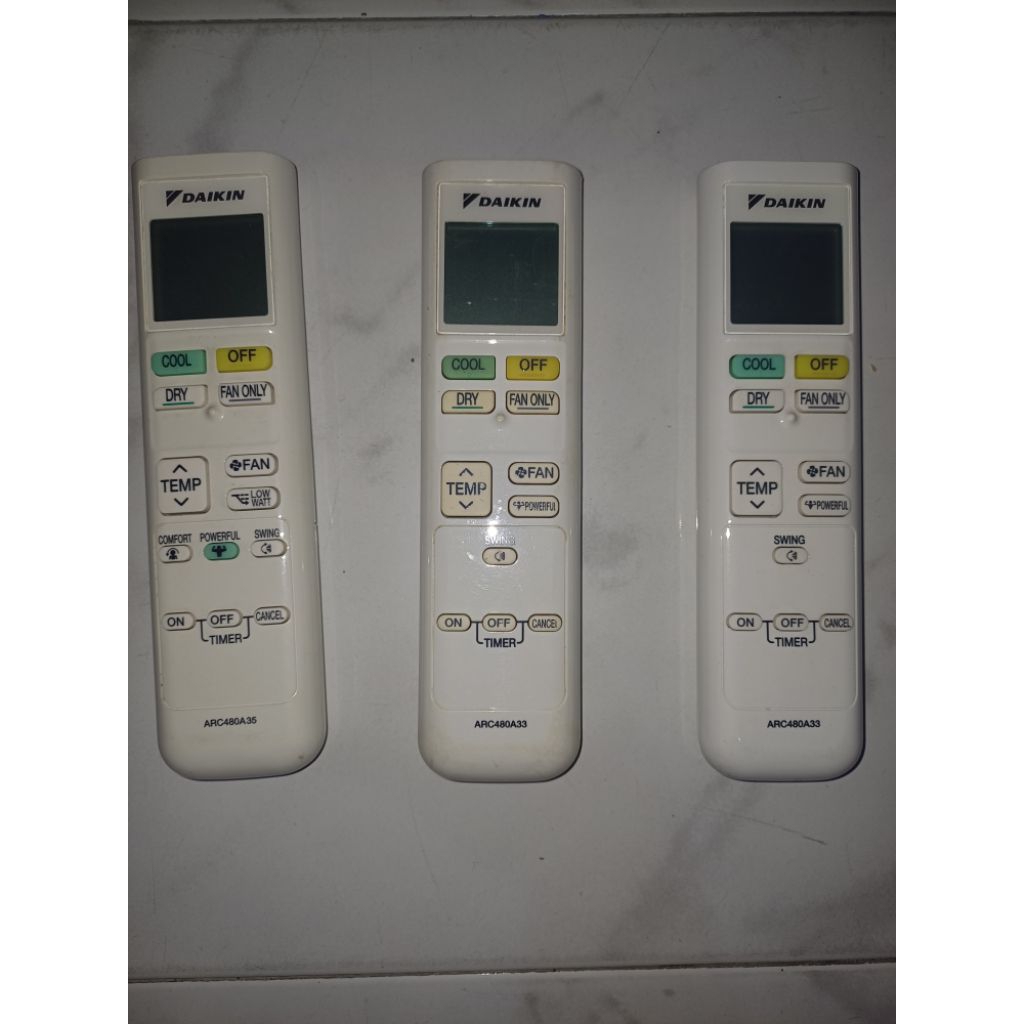 Jual 3S_shope - Remot AC Daikin New dan second R32 R410 kecuali R22 dan ...
