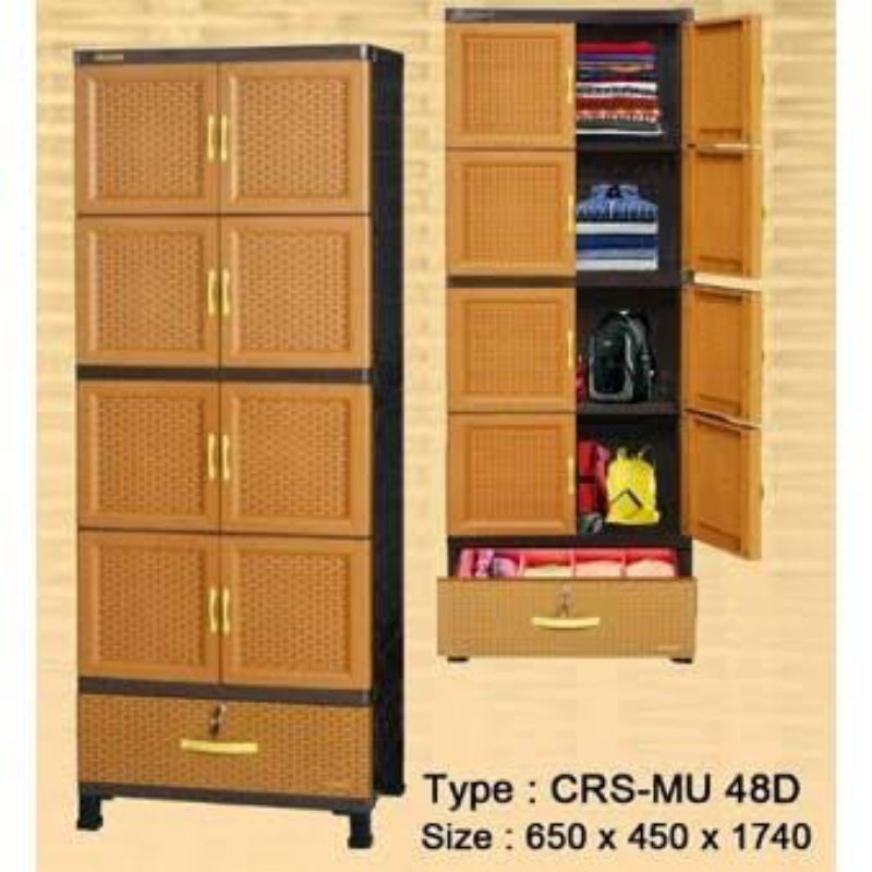 Jual CRS MU 48D NAPOLLY - Lemari Pakaian Napolly Ambal BCBC MU 48D ...
