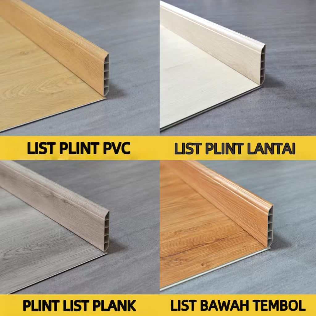 Jual LIST PLINT/ PLIN LANTAI PVC/ LIST PLINT LANTAI PVC/ LIST PLANK PVC ...