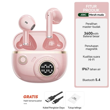 2026 Headset Bluetooth Nirkabel TWS Baru M20 Pro Powerbank 2 In 1 Full Bass 10D HIFI Stereo