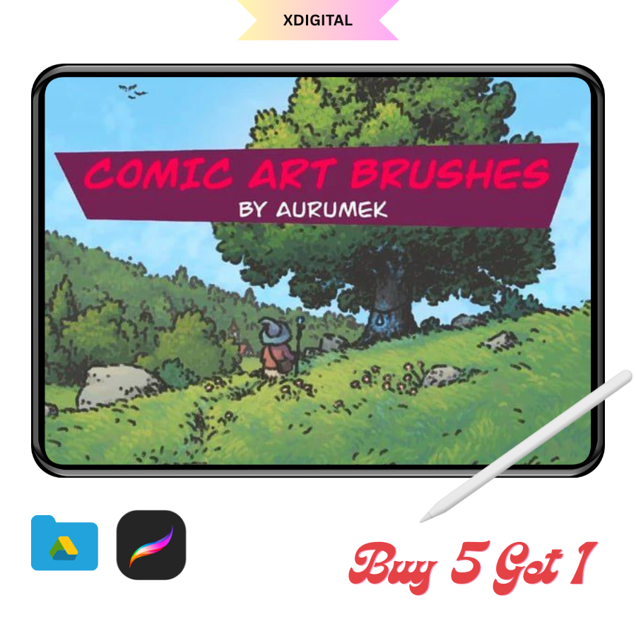 Jual Comic Art Brushes for Procreate | Shopee Indonesia