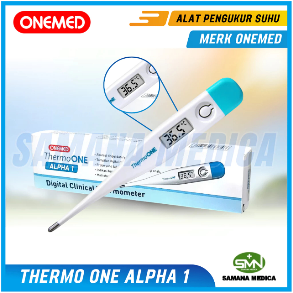 Jual ONEMED THERMOONE Alpha 1Termometer thermometer Digital Alat Ukur ...