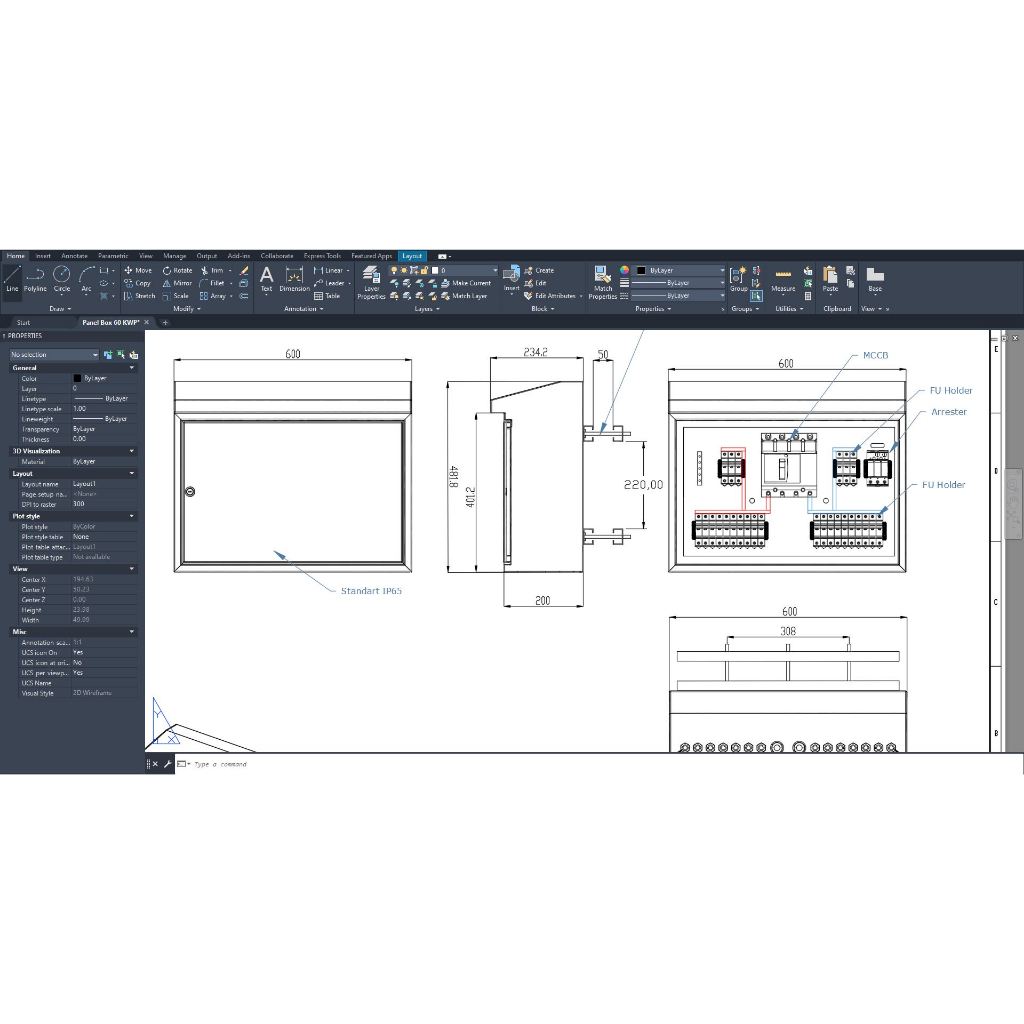 Jual Jasa Gambar Teknik | layout panel | layout pabrik | Cutting Line ...