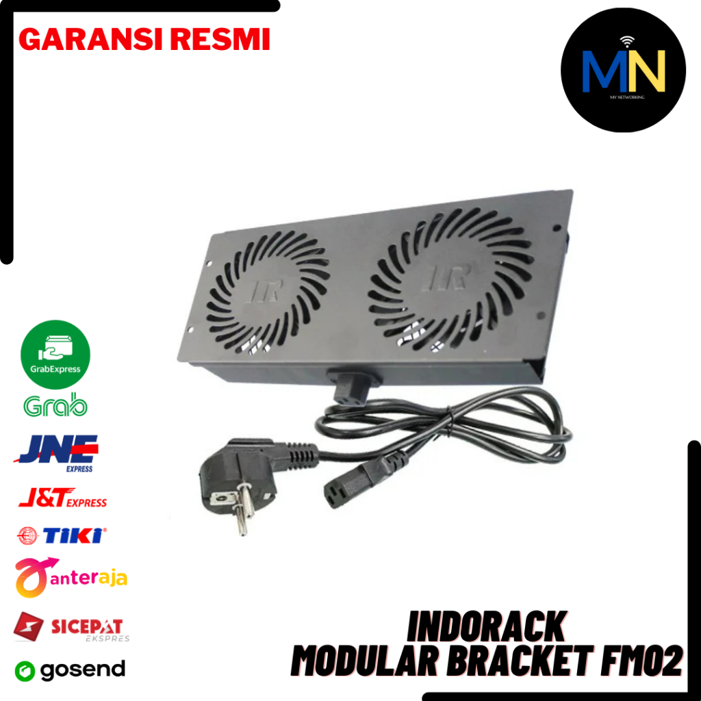 Jual MODULAR BRACKET 2 FAN RAK SERVER FM02 - KIPAS CLOSE RACK INDORACK ...