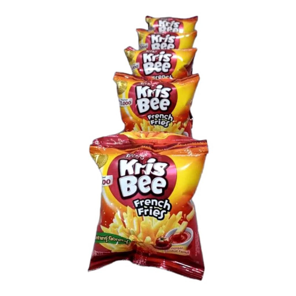 Jual Isi 10 Pcs KrisBee French Fries Kentang Goreng Krunchy 1 Renceng 9 ...