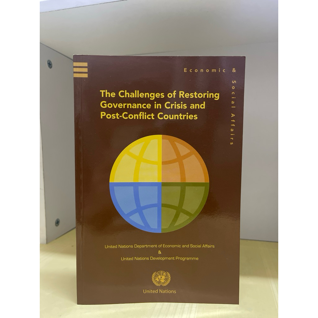 Jual BUKU THE CHALLENGES OF RESTORING GOVERNANCE IN CRISIS AND POST ...