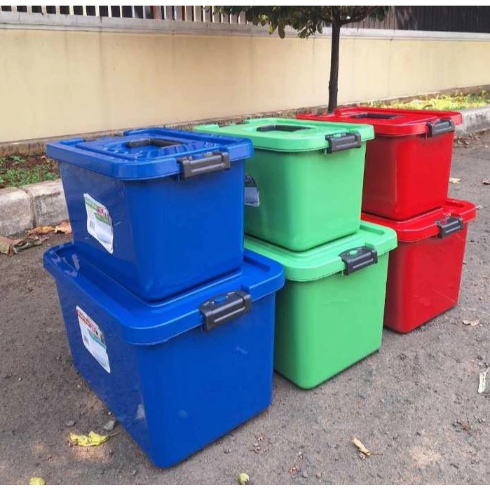 Jual Container Box Tempat Penyimpanan 25 / 15 Liter dengan pengunci ...