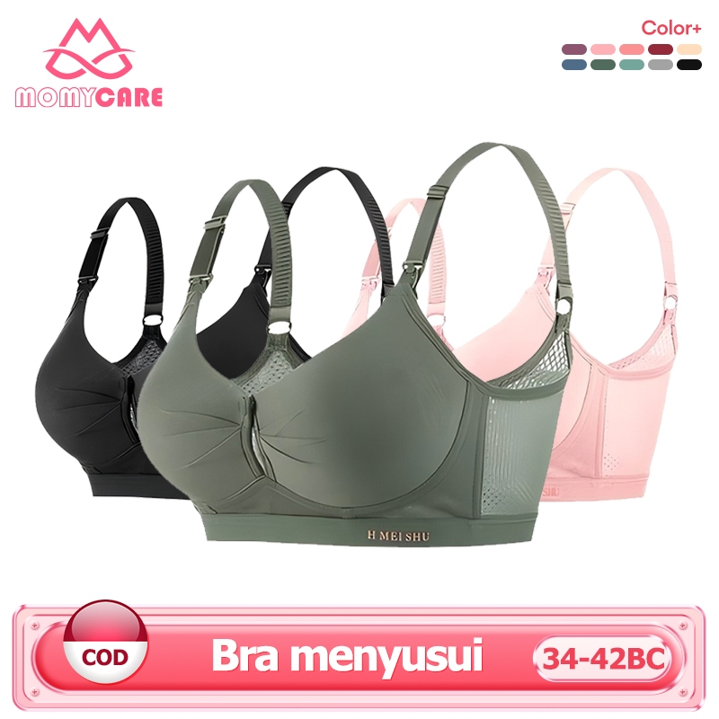 Angel Mommy Nursing Bra Tanpa Kawat Elastis