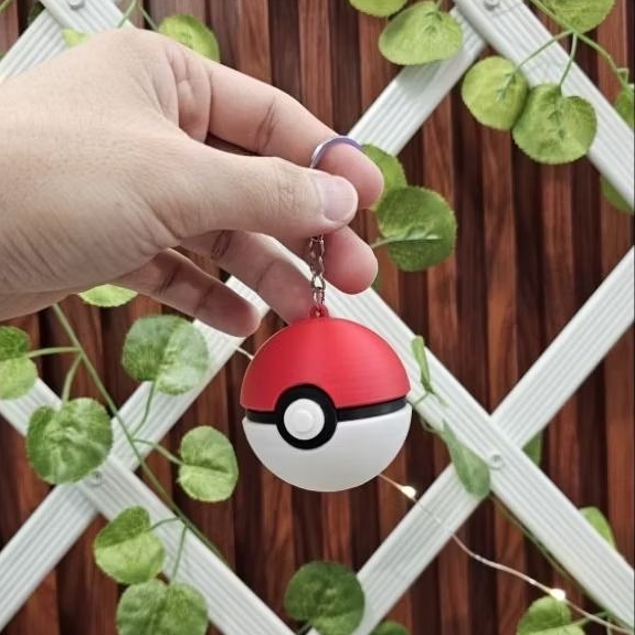 Jual Keychain Pokeball Clicky Gantungan Kunci Miniature Pokemon Klik ...