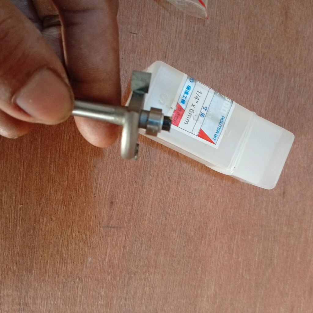 Jual Mata Profil Kayu Sloting Bit Mata Trimmer Router Lubang Panel Kayu ...