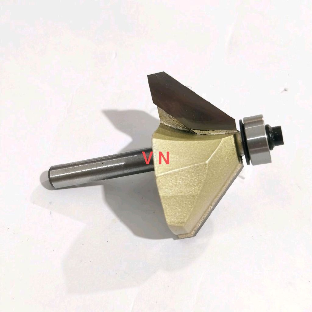 Jual Mata Router/Profil 22 mm ( 1/4 x 7/8 ) CHAMFER BITS 45 Derajat ...