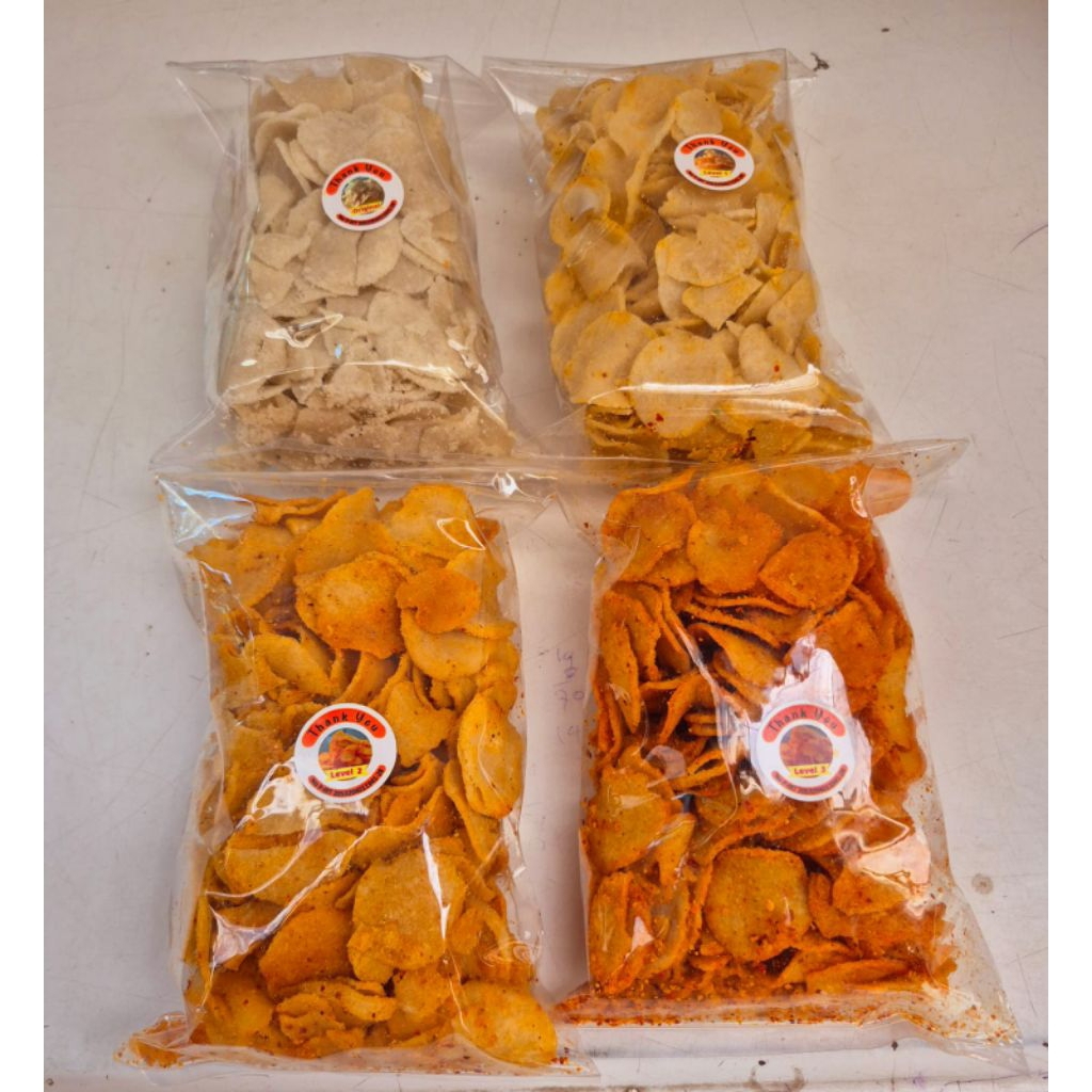 Jual moring / cimol kering 250 gram cemilan moring | Shopee Indonesia