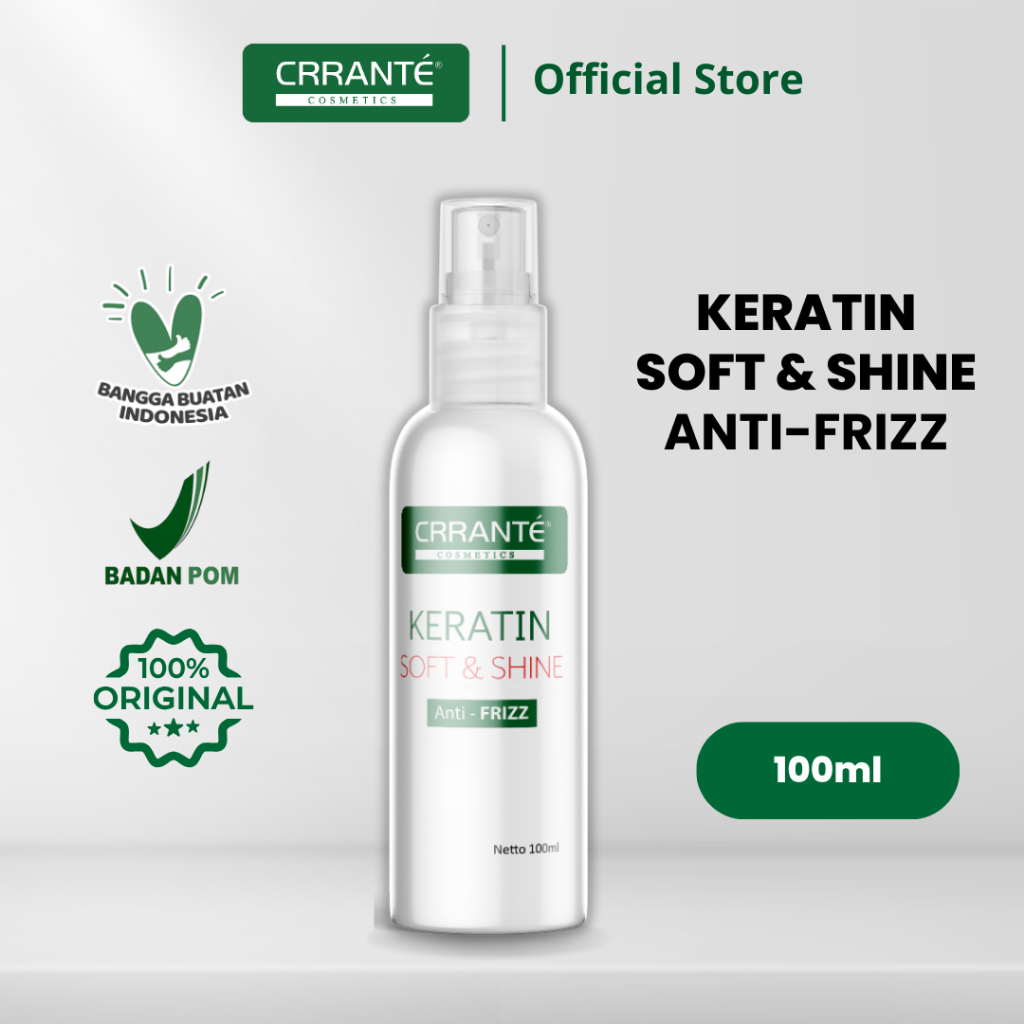 Jual Crrante Keratin Anti Frizz Spray – Perawatan Rambut Kusut, Kering ...
