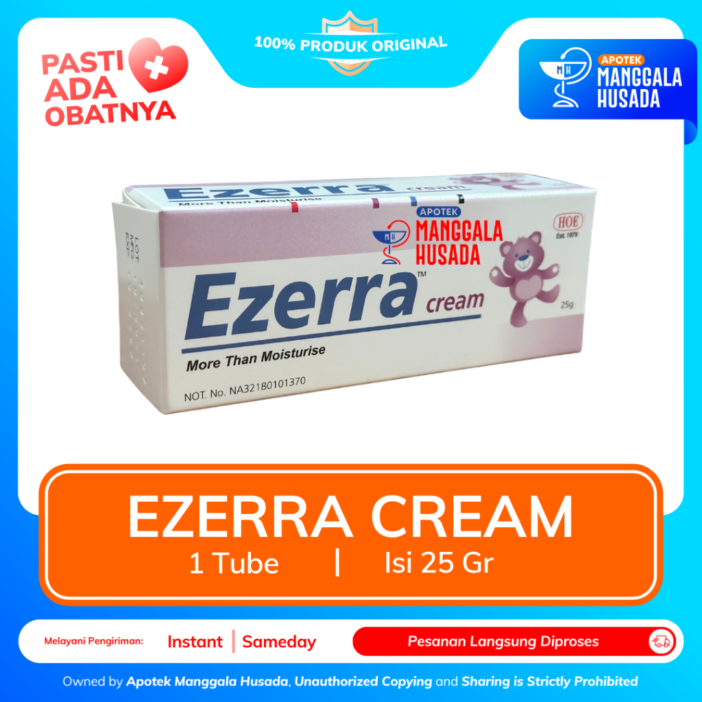 Jual EZERRA CREAM PELEMBAB PER TUBE @ 25 GR | Shopee Indonesia