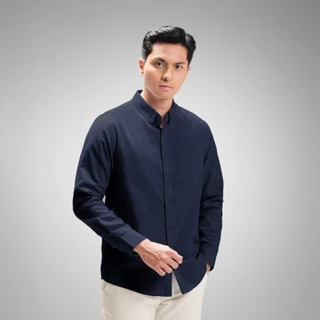 CUTOFF Clark Kemeja Pria Oxford Panjang
