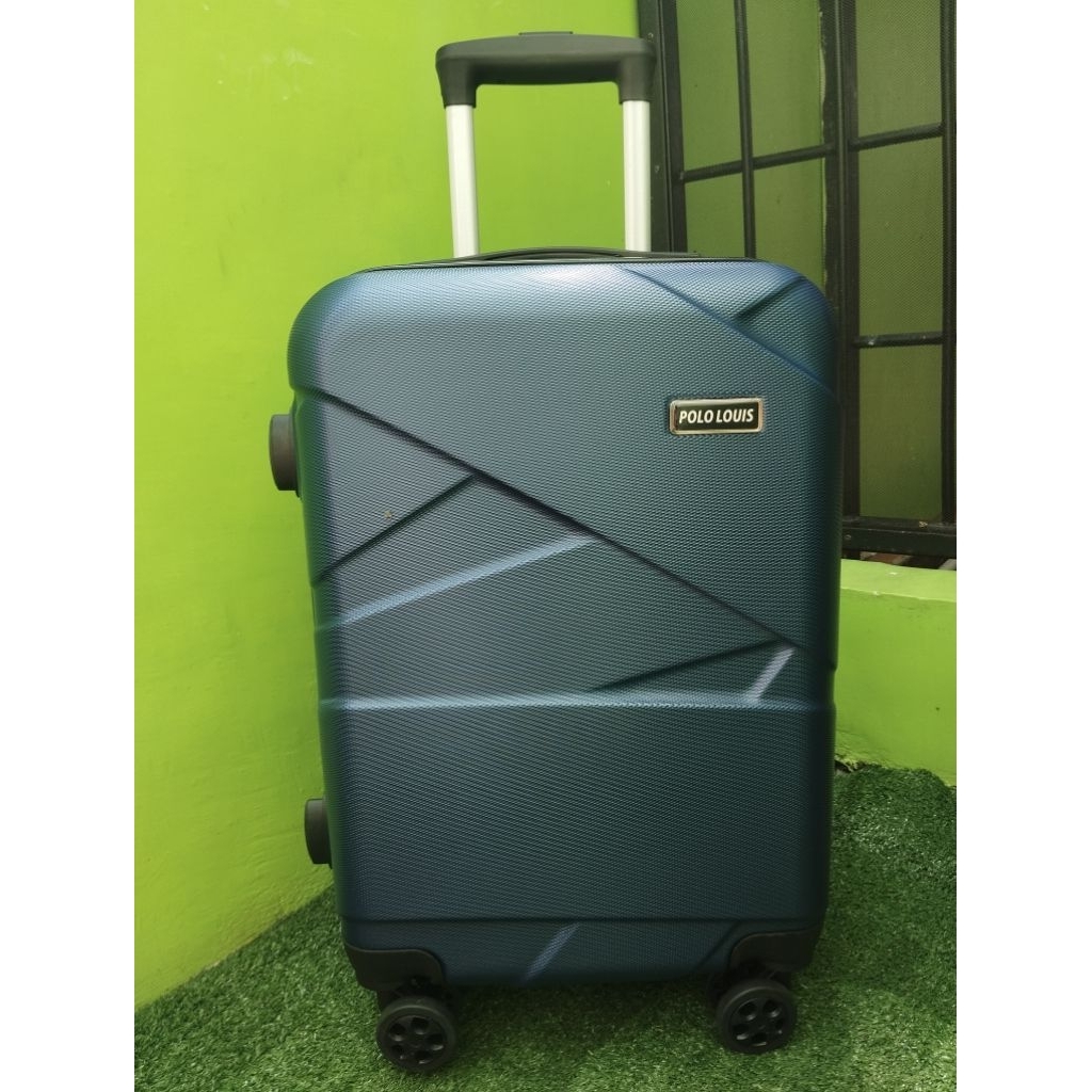Jual KOPER/TAS TRAVEL POLO BIRU NAVY UKURAN 20 INCH MASUK CABIN PESAWAT ...