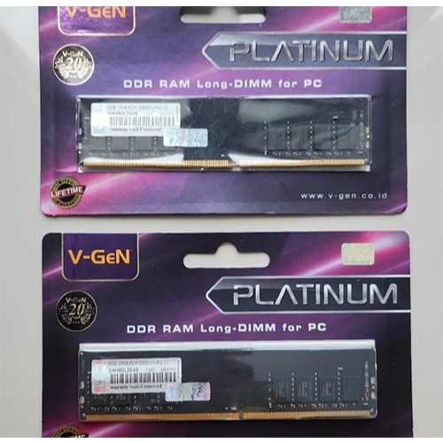 Jual RAM Komputer PC VGeN Long Dimm RAM 8GB DDR4 2666MHz | Shopee Indonesia