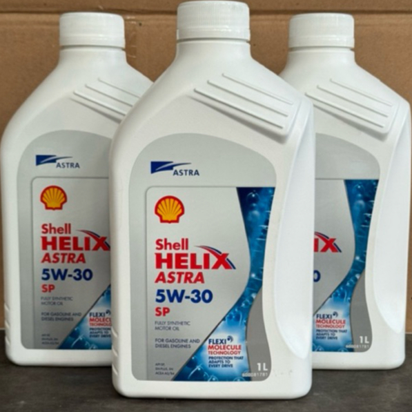 Jual Shell Helix Astra SAE 5W-30 Fully Synthetic untuk Gasolin & Diesel ...