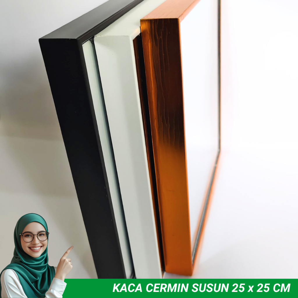 Jual HOT Paket Kaca Cermin Frame Persegi | Shopee Indonesia