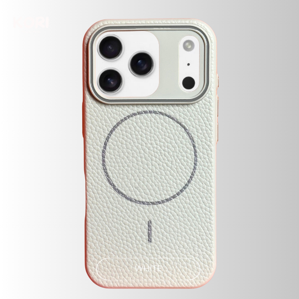 Jual KORI leather magsafe soft case UNTUK iPhone 17 Series (17 Pro, 17 Pro Max, 17 Air) Leather Case Premium MagSafe – Fleksibel, Lembut, Tipis & Ringan | Shopee Indonesia
