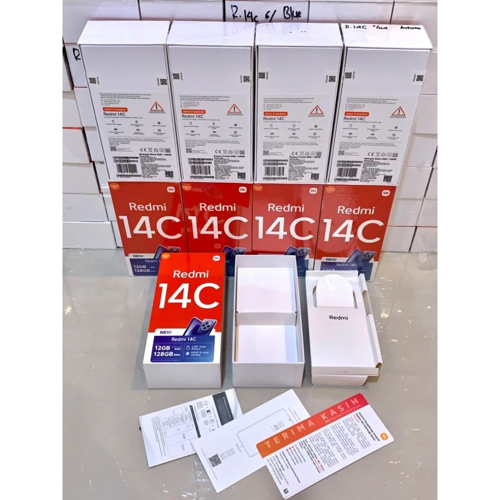 Jual BUKAN HP dus KARDUS box xiaomi redmi 14C DUS REDMI 14C | Shopee ...