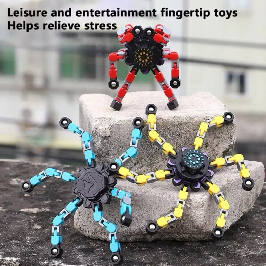 Jual MAINAN FINGERTIP SPINNER ROBOT TRANSFORMER-SPINNER AUTO ROBOT ...
