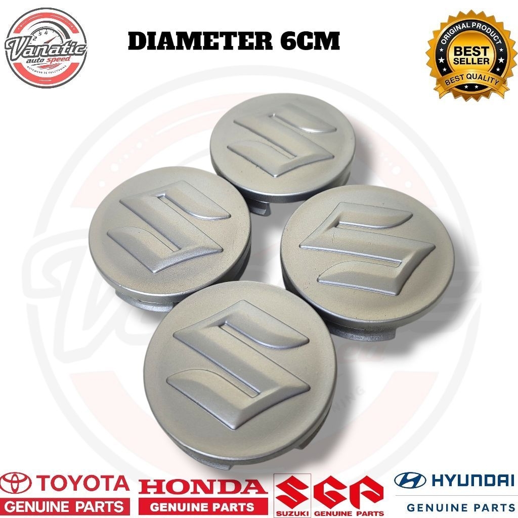 Jual Tutup velg dop roda suzuki AVP ukuran diameter 6cm | Shopee Indonesia
