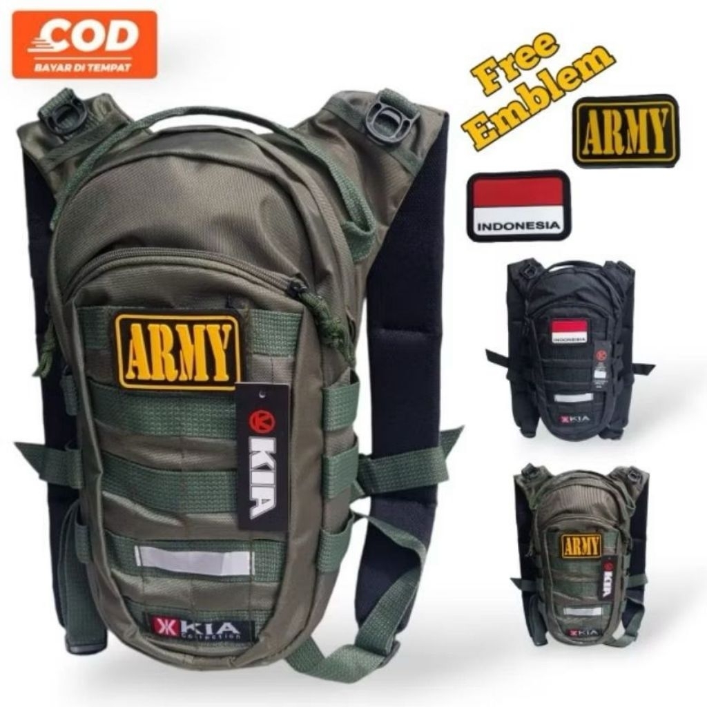 Jual TAS SEPEDA/ TAS TACTICAL ARMY / TAS JOGGING TACTICAL | Shopee ...