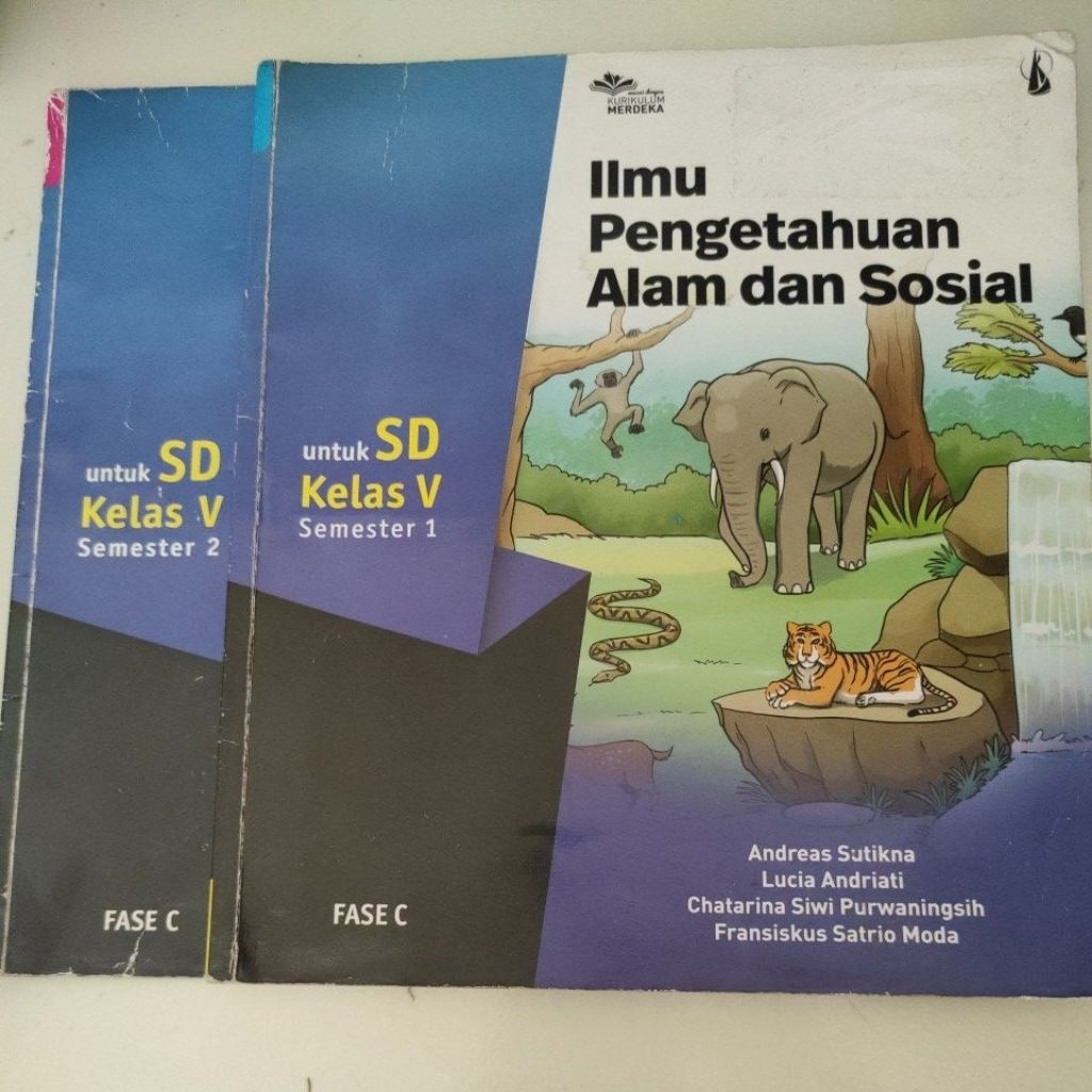 Jual Buku Ilmu Pengetahuan Alam dan Sosial - SD Kelas 5 - Kurikulum ...