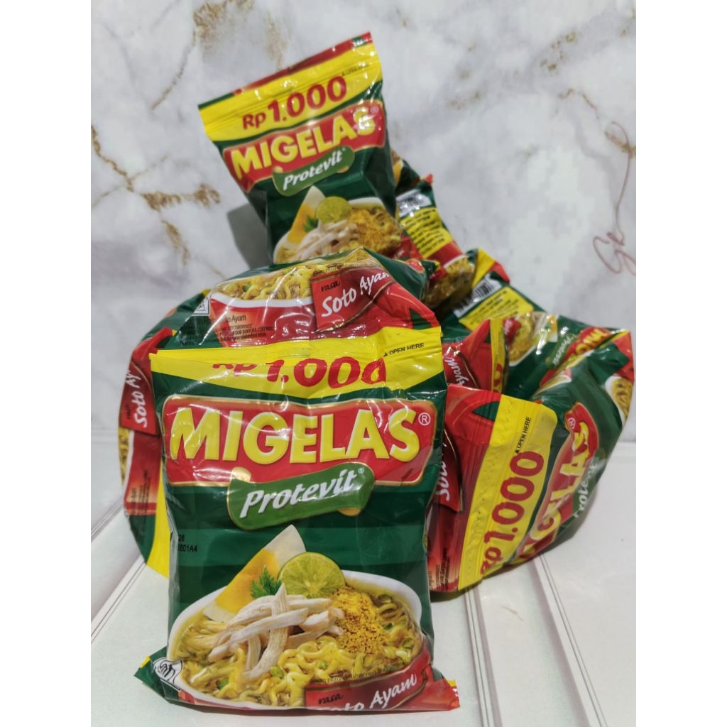 Jual MIGELAS RASA SOTO AYAM RENCENG ISI 15SACHET | Shopee Indonesia