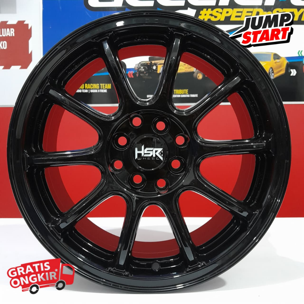 Jual Pelek Hsr Original R16 Baleno Raize Rocky City Vios Pcd Baut 4x100 ...
