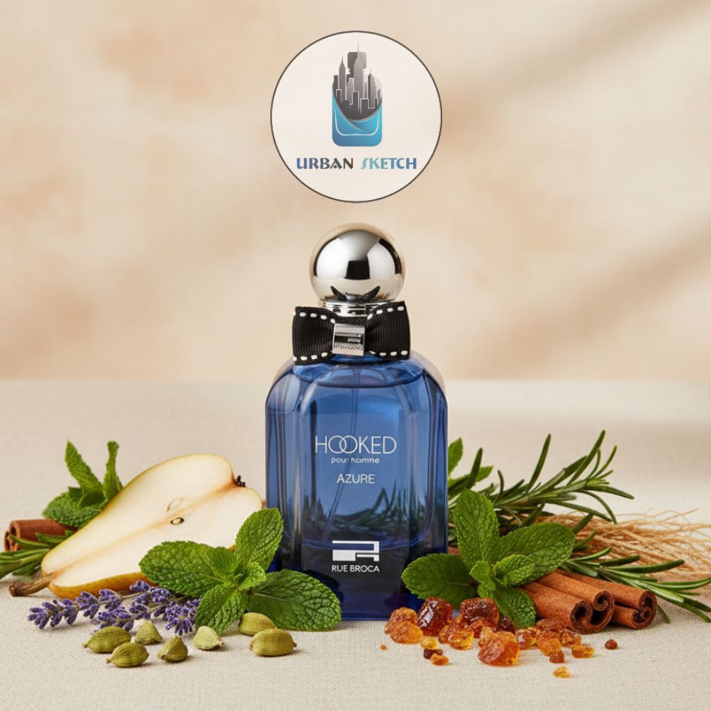 Jual Rue Broca Hooked Pour Homme Azure by Afnan 100ml BNIB Parfum Full ...