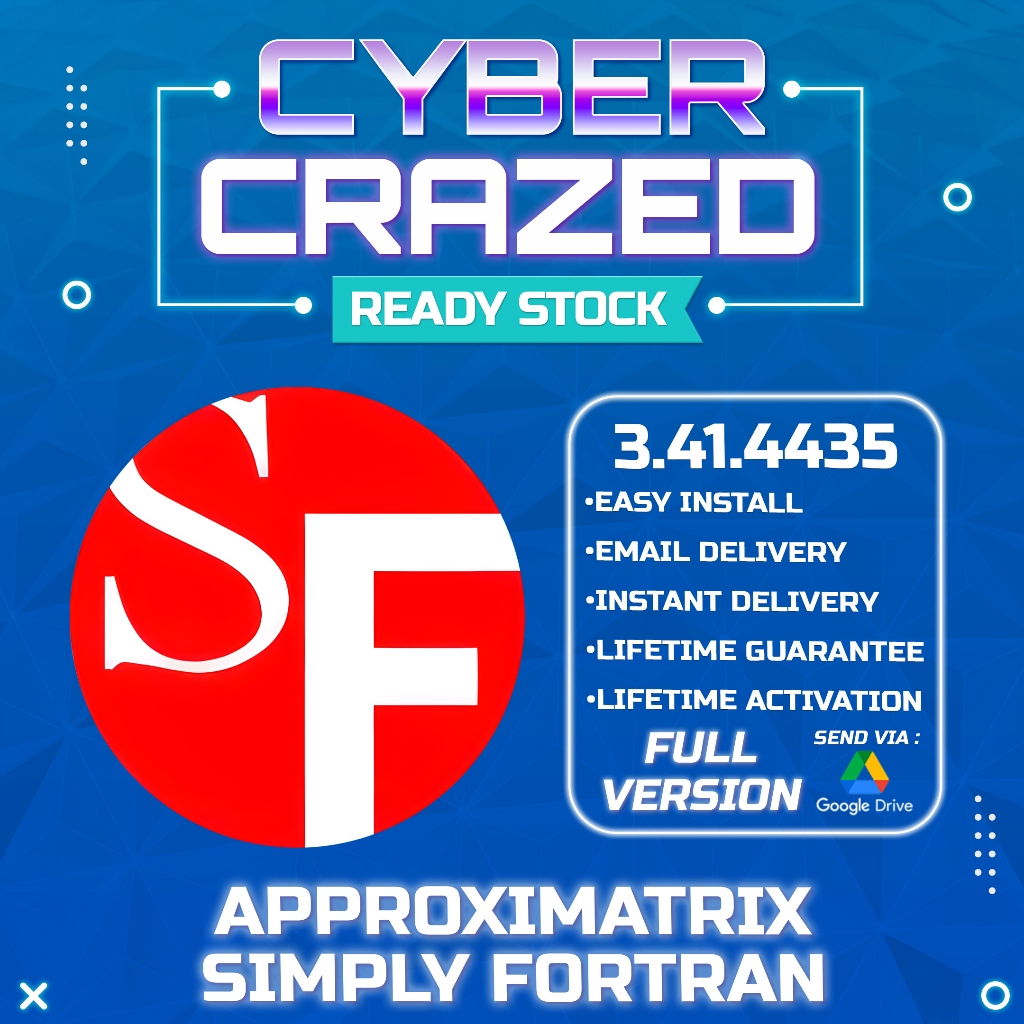 Jual Approximatrix Simply Fortran 3.41.4435 Full Version (Versi Terbaru ...