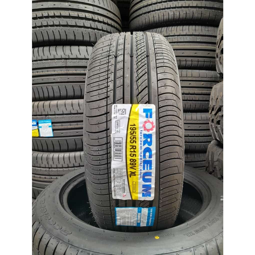 Jual BAN MOBIL TUBLES R15 FORCEUM 195 55 RING 15 ECOSA MURAH GRATIS ...