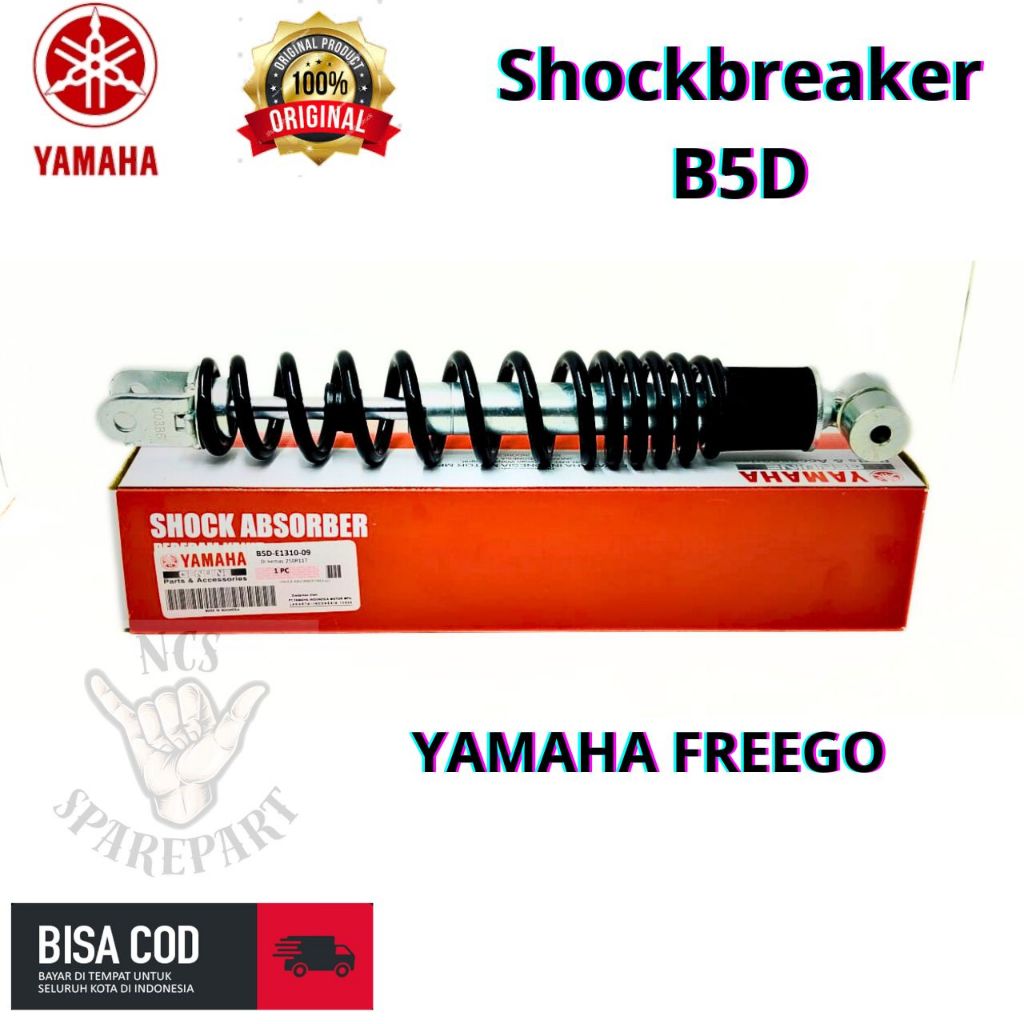 Jual SHOCKBREAKER BELAKANG YAMAHA KODE B5D MOTOR FREEGO 1000% KUALITAS ...