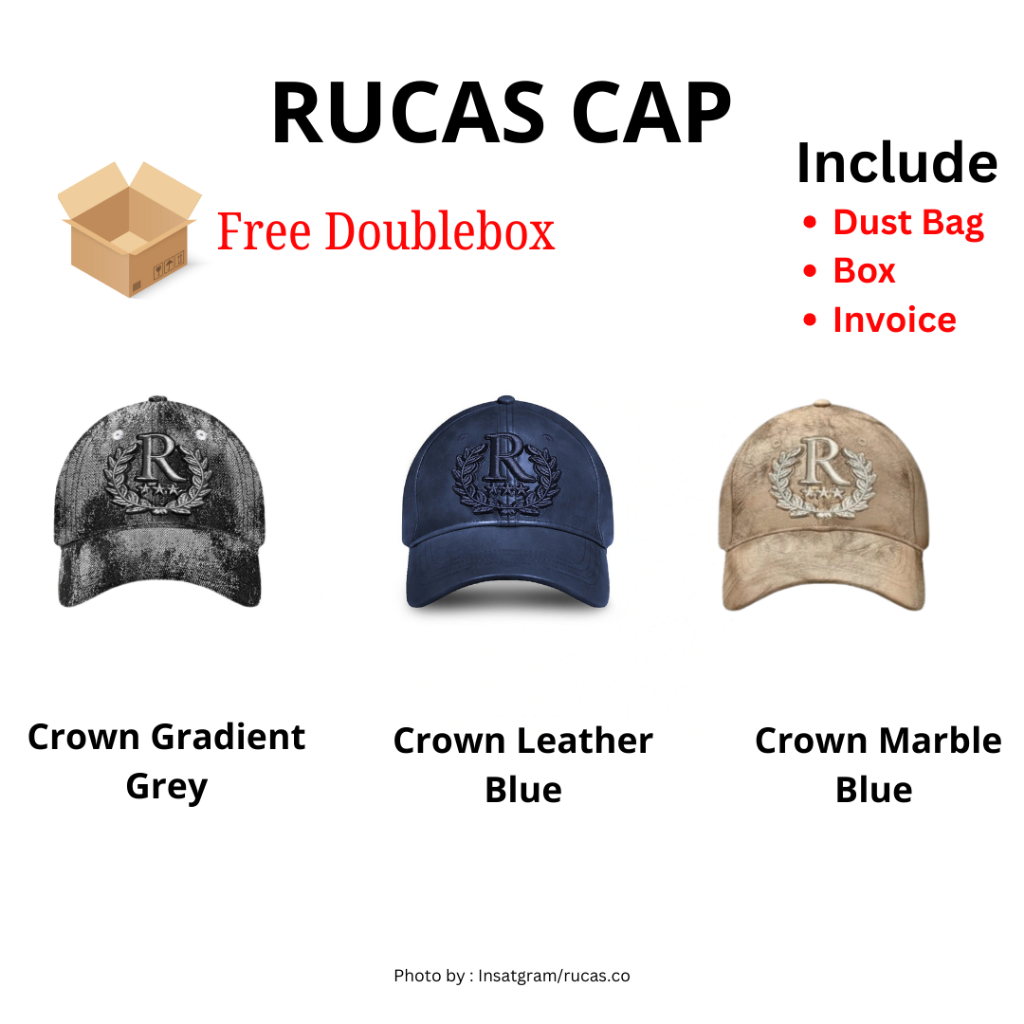 Jual [ORIGINAL] RUCAS CAP CROWN GREY GRADIENT | CROWN BLUE | BLUE ...