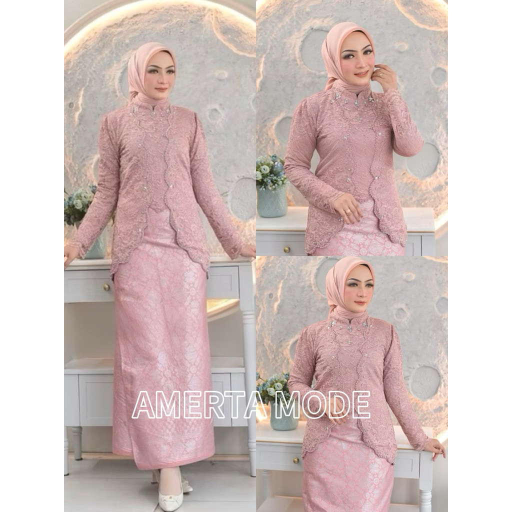 Jual Vani Rok Songket one set satu setel kurung melayu rok songket ...