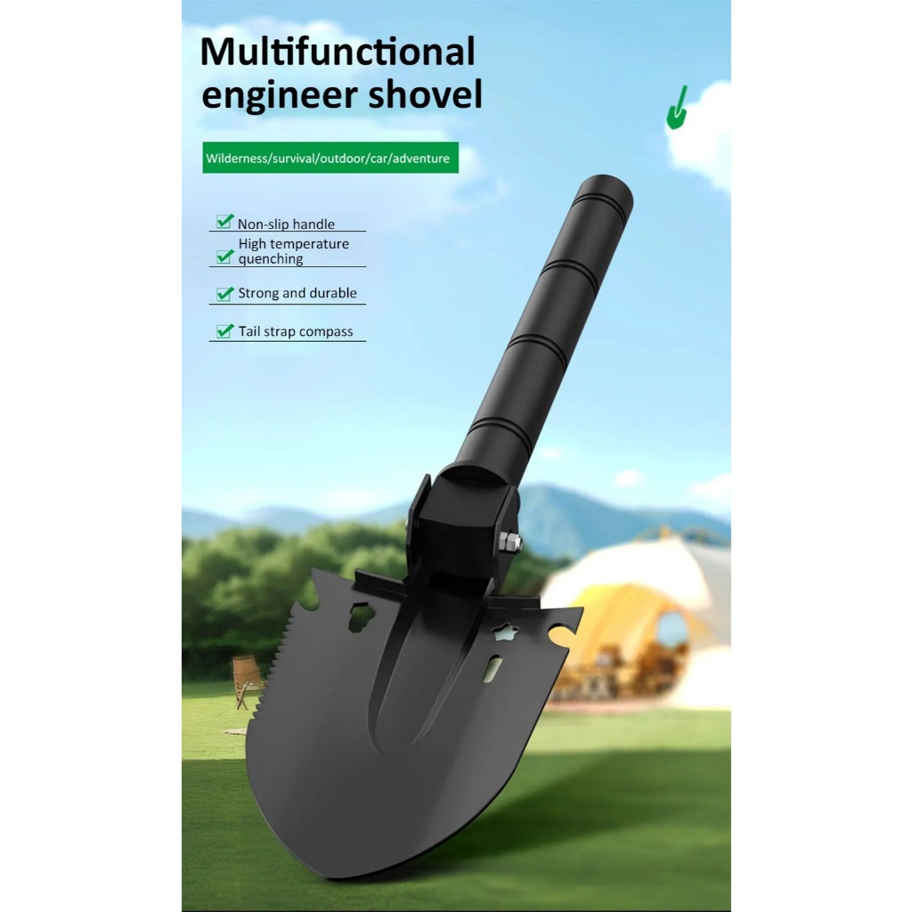 Jual CANGKUL LIPAT MINI PORTABLE SHOVEL SEKOP SKOP PACUL gergaji ...
